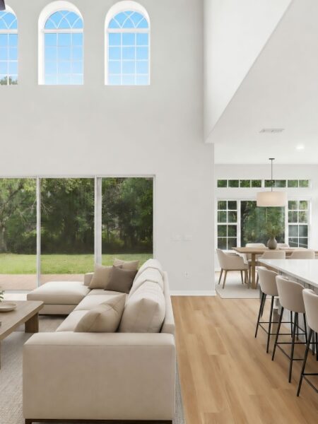 Virtual Staging – Living Room, Kitchen