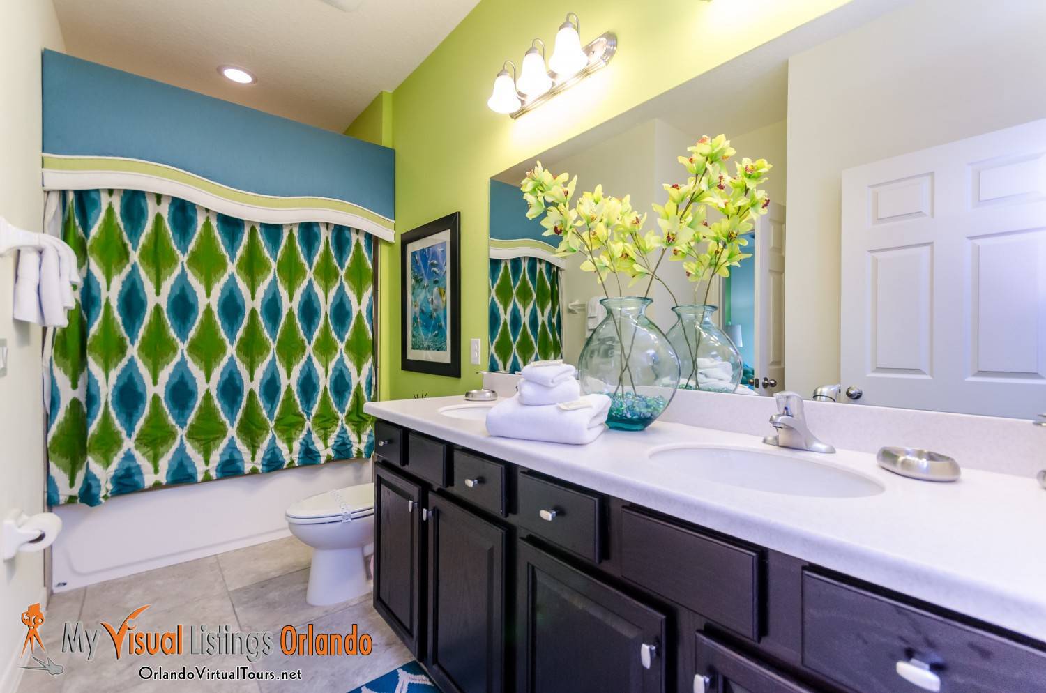 Colorful Bathrooms that Sell!