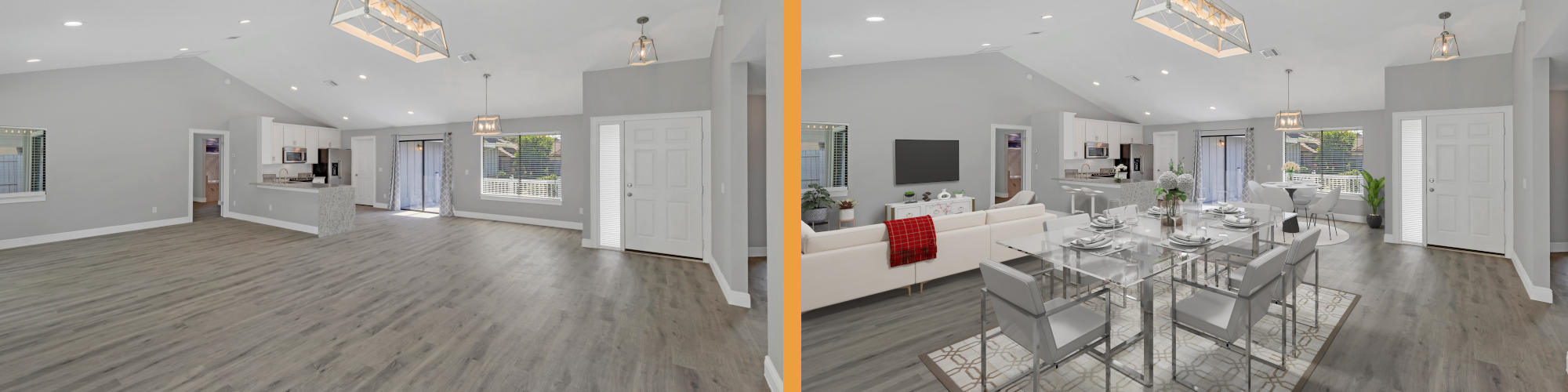 Virtual Staging Conversion